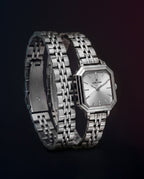 Daniel Klein Premium Silver Stainless Steel Watch for Women DK.1.14098-1