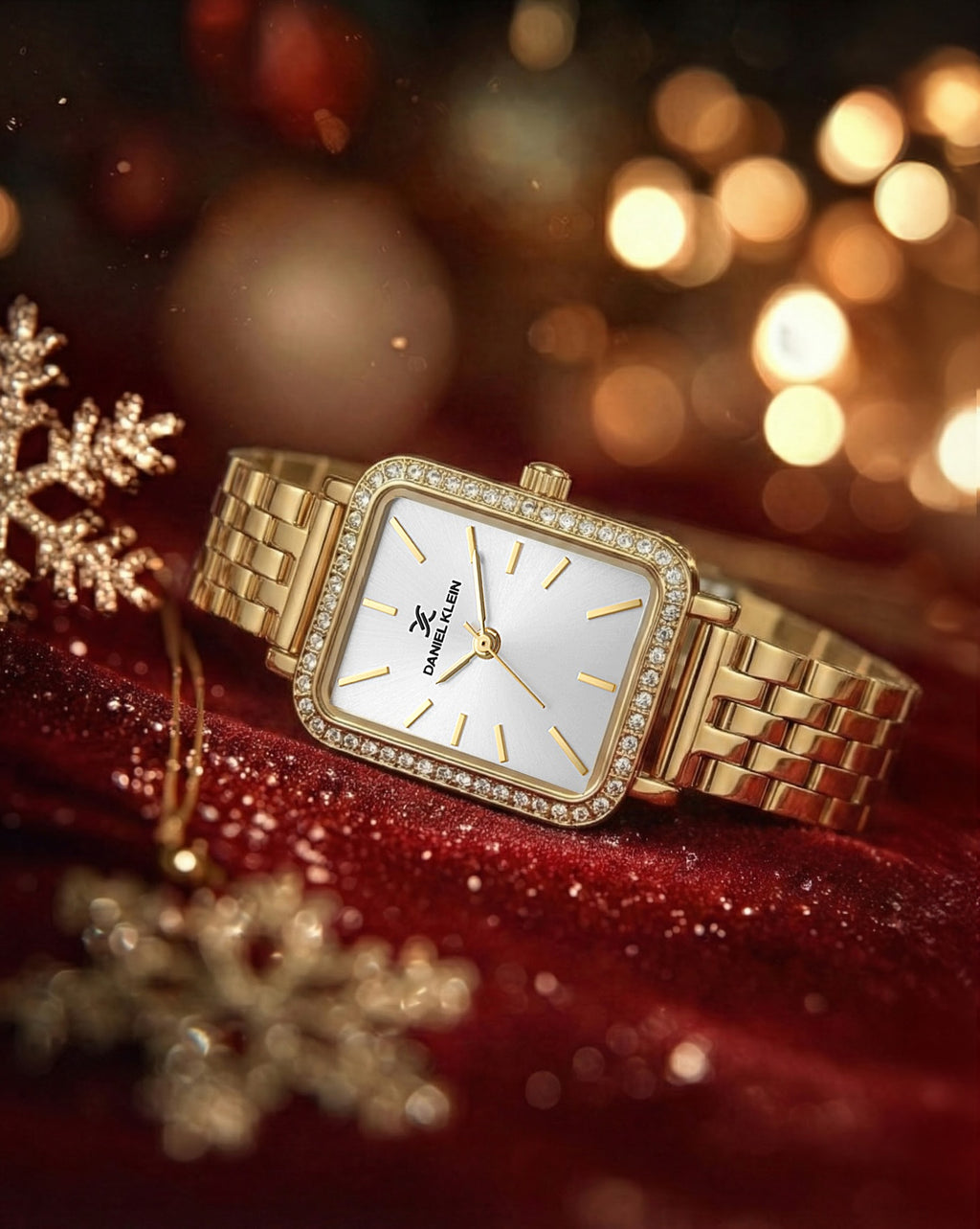 Daniel Klein Premium Gold Stainless Steel Watch for Women DK.1.14105-2