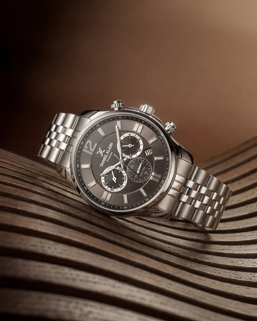 دانيال كلاين ساعة ستانلس ستيل فضي للرجال DK.6.14232-4