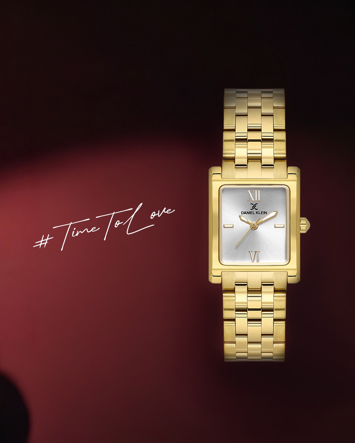 Daniel Klein Premium Gold Stainless Steel Watch for Women DK.1.14111-2