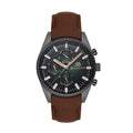 Bigotti Brown Genuine Leather Watch for Men BG.1.10516-3