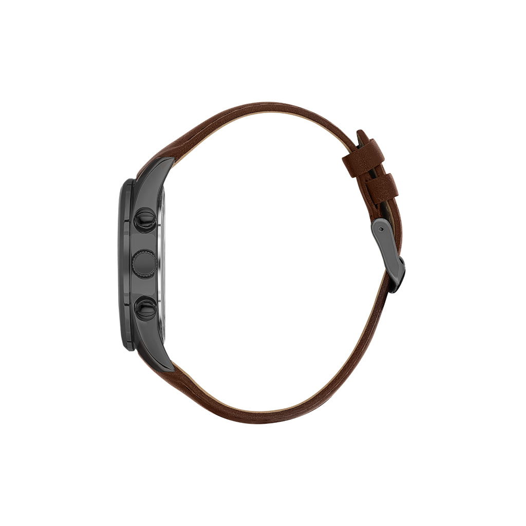 Bigotti Brown Genuine Leather Watch for Men BG.1.10516-3