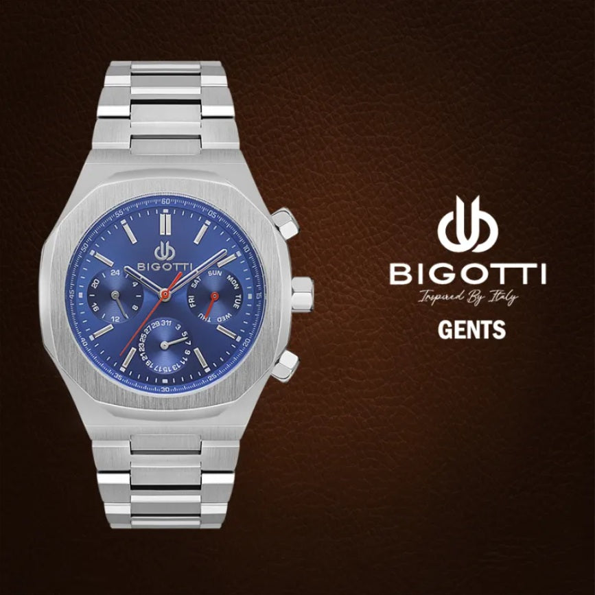 Bigotti Raffinato Silver Stainless Steel Watch for Women BG.1.10548-3