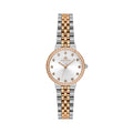 Bigotti Quotidiana Silver and Rose Gold Stainless Steel Watch for Women BG.1.10652-6