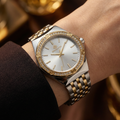 Bigotti Raffinato Silver and Gold Stainless Steel Watch for Women BG.1.10656-4