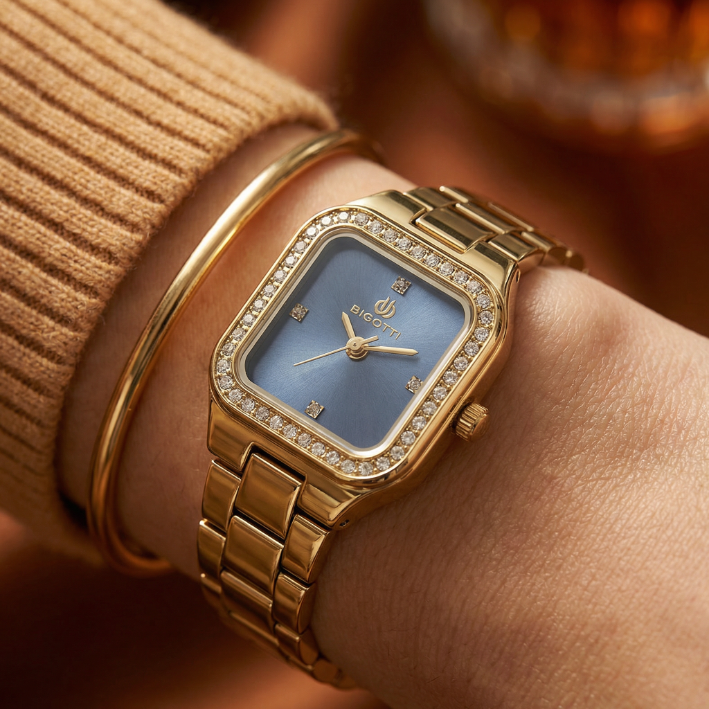 Bigotti Quotidiano Gold Stainless Steel Watch for Women BG.1.10657-4