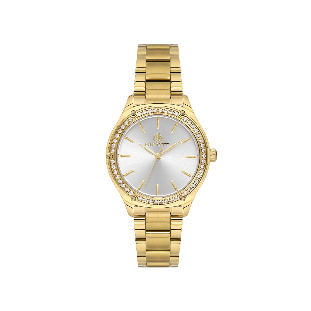 Bigotti Quotidiana Gold Stainless Steel Watch for Women BG.1.10658-2