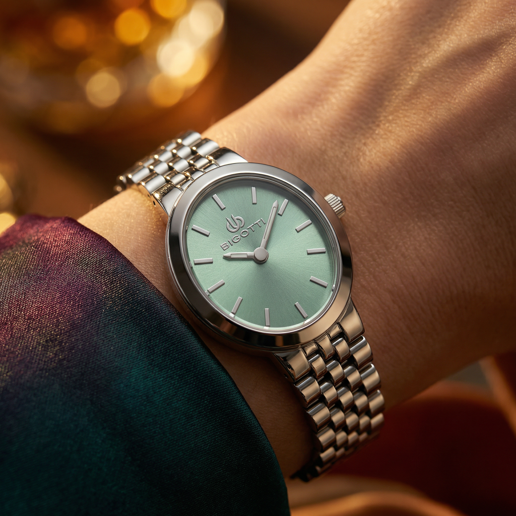 Bigotti Quotidiano Silver Stainless Steel Watch for Women BG.1.10660-2