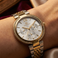Bigotti Raffinato Silver and Gold Stainless Steel Watch for Women BG.1.10661-5