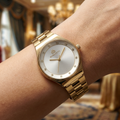 Bigotti Raffinato Gold Stainless Steel Watch for Women BG.1.10665-3