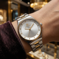Bigotti Raffinato Silver and Gold Stainless Steel Watch for Women BG.1.10665-4