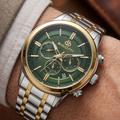 Bigotti Quotidiano Silver and Gold Stainless Steel Watch for Men BG.1.10670-4