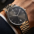 Bigotti Quotidiano Silver Stainless Steel Watch for Men BG.1.10673-2
