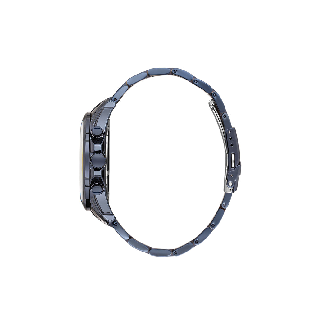 Bigotti Raffinato Dark Blue Stainless Steel Watch for Men BG.1.10675-6