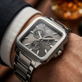 Bigotti Raffinato Silver Stainless Steel Watch for Men BG.1.10677-1