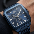 Bigotti Raffinato Dark Blue Stainless Steel Watch for Men BG.1.10677-6