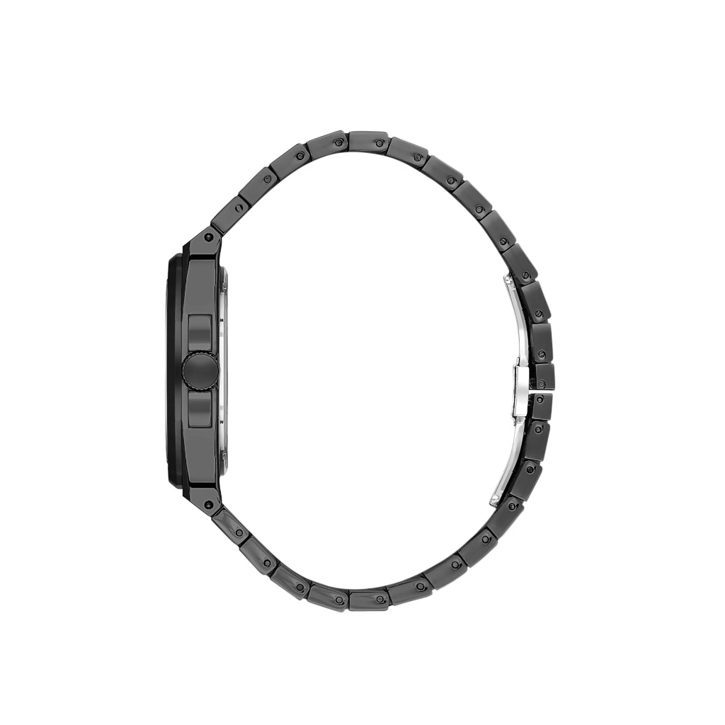 Bigotti Raffinato Black Stainless Steel Watch for Men BG.1.10680-5