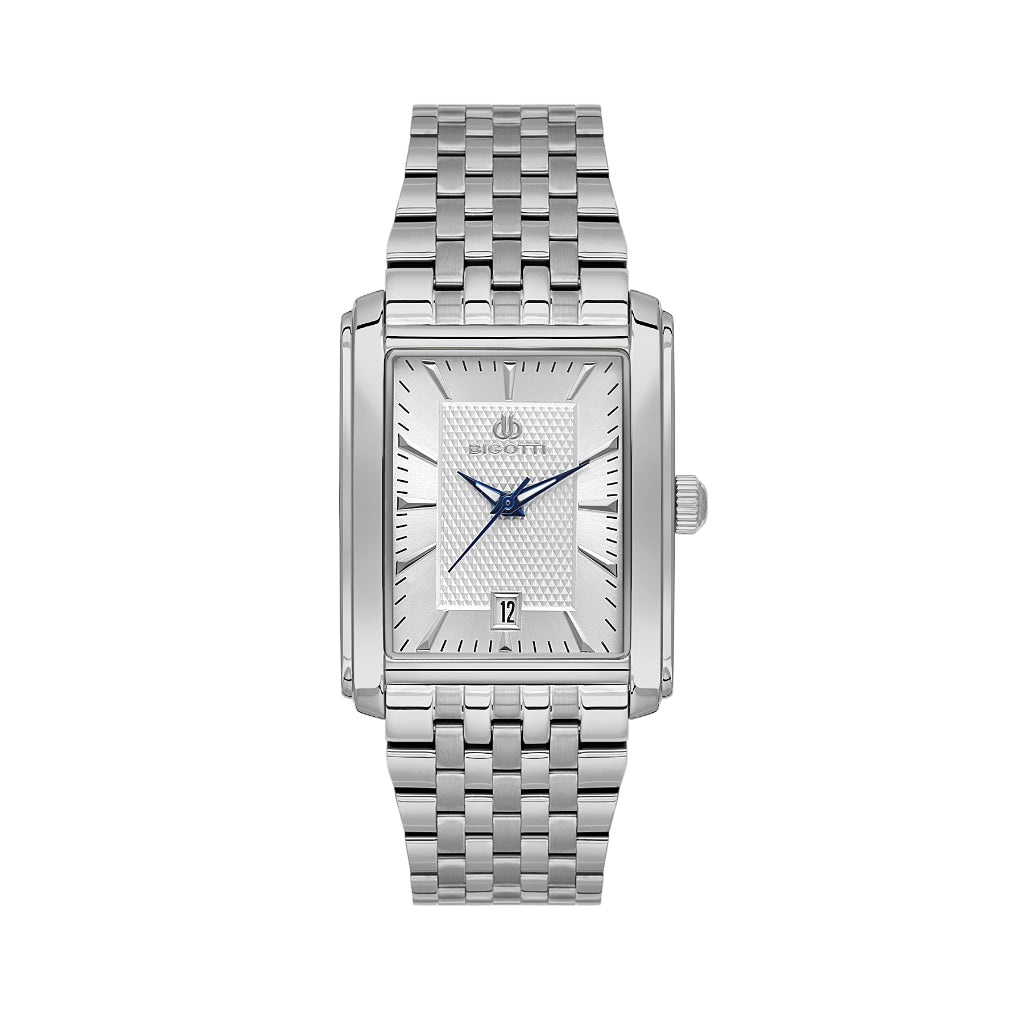 Bigotti Quotidiano Silver Stainless Steel Watch for Men BG.1.10681-1