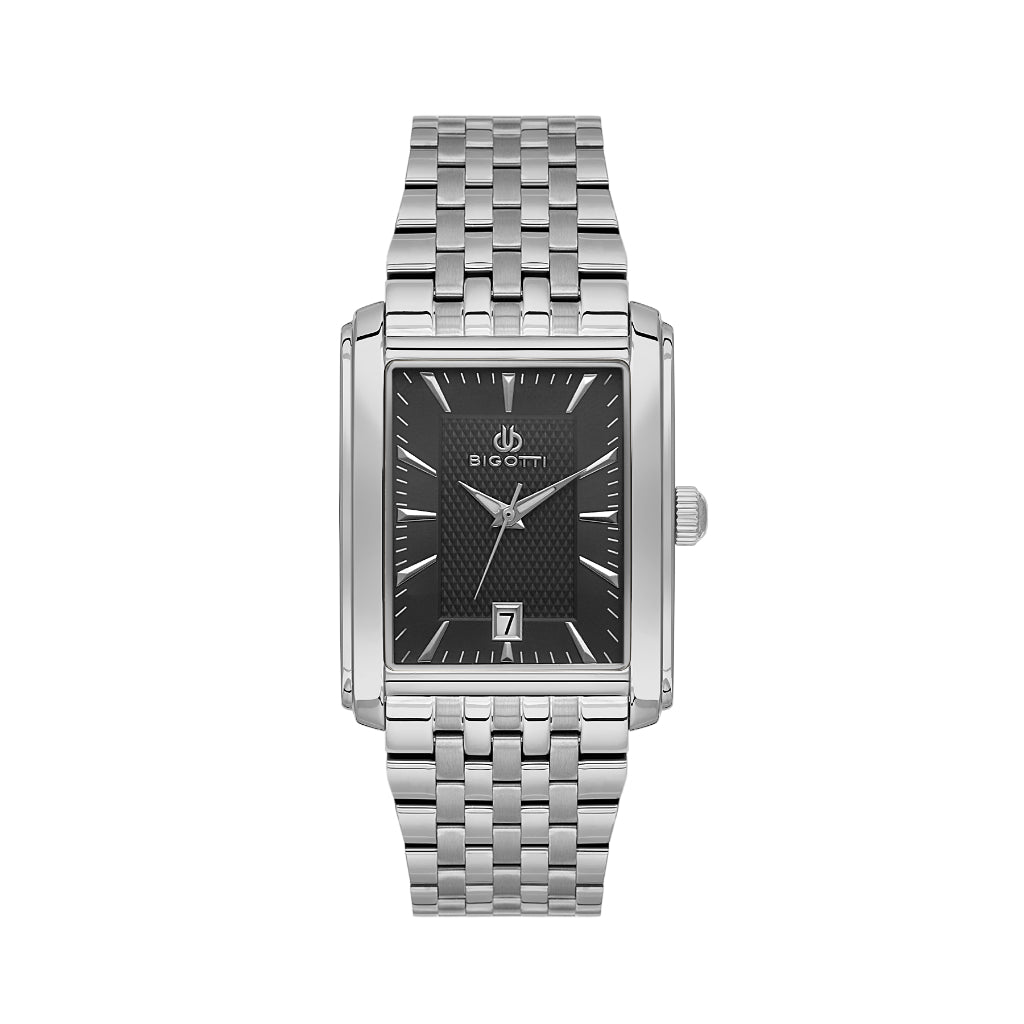 Bigotti Quotidiano Silver Stainless Steel Watch for Men BG.1.10681-2