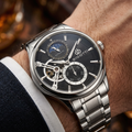 Bigotti Raffinato Silver Stainless Steel Watch for Men BG.1.10683-2