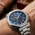 Bigotti Raffinato Silver Stainless Steel Watch for Men BG.1.10687-3