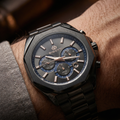 Bigotti Raffinato Black Stainless Steel Watch for Men BG.1.10687-6