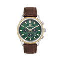 Bigotti Quotidiano Dark Brown Genuine Leather Watch for Men BG.1.10688-4