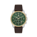 Bigotti Quotidiano Dark Brown Genuine Leather Watch for Men BG.1.10690-3
