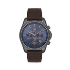 Bigotti Quotidiano Dark Brown Genuine Leather Watch for Men BG.1.10690-4