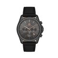 Bigotti Quotidiano Black Genuine Leather Watch for Men BG.1.10690-5