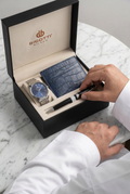 Bigotti Quotidiano Silver Stainless Steel Watch Gift Set for Men BG.1.10695-3