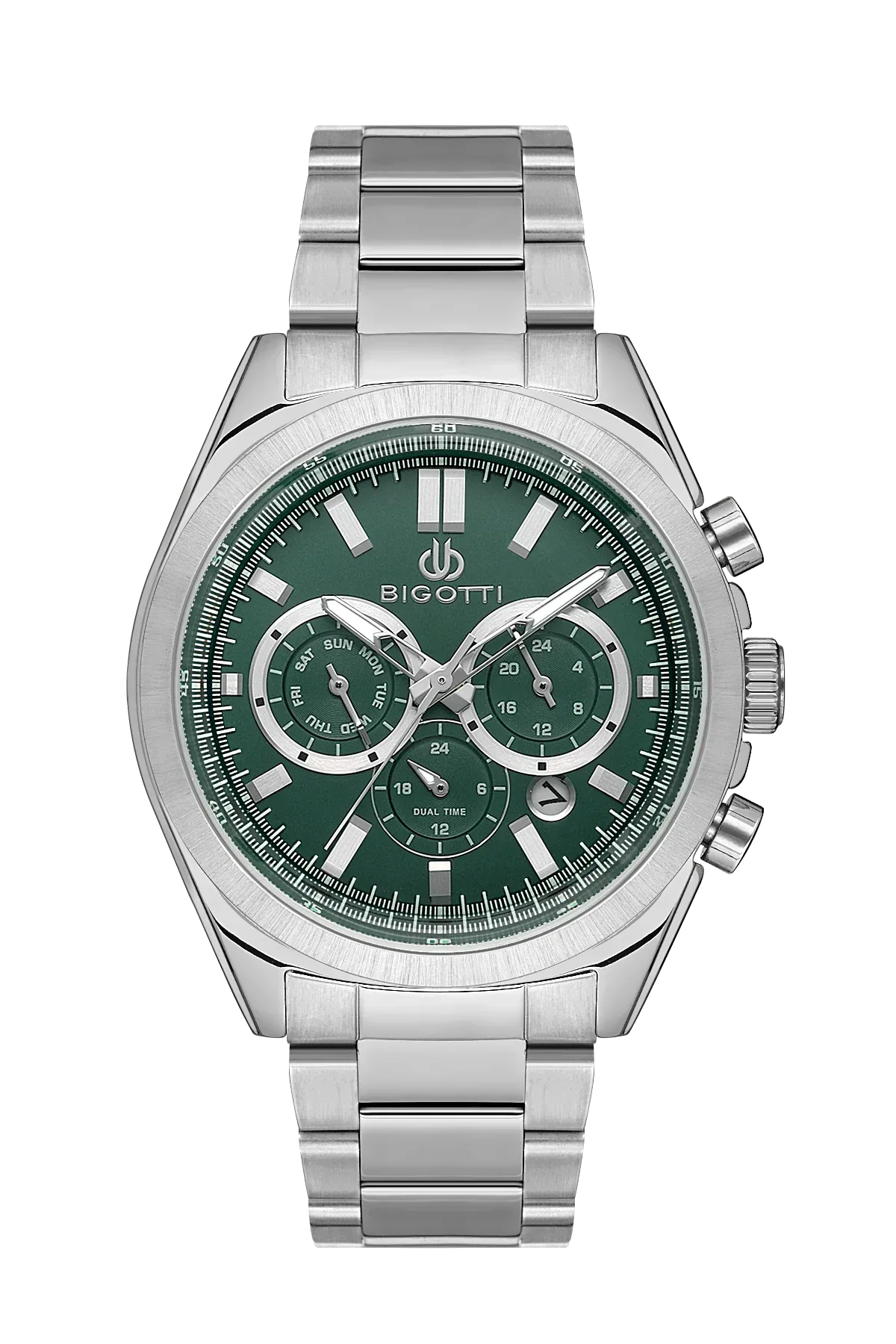 Bigotti Quotidiano Silver Stainless Steel Watch for Men BG.1.10512-4 - Daniel Klein Saudi Arabia