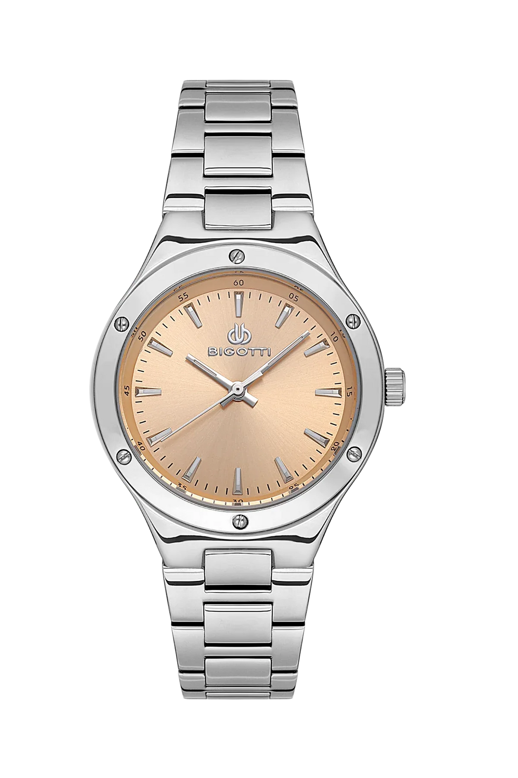 Bigotti Quotidiano Silver Stainless Steel Watch for Women BG.1.10533-1 - Daniel Klein Saudi Arabia