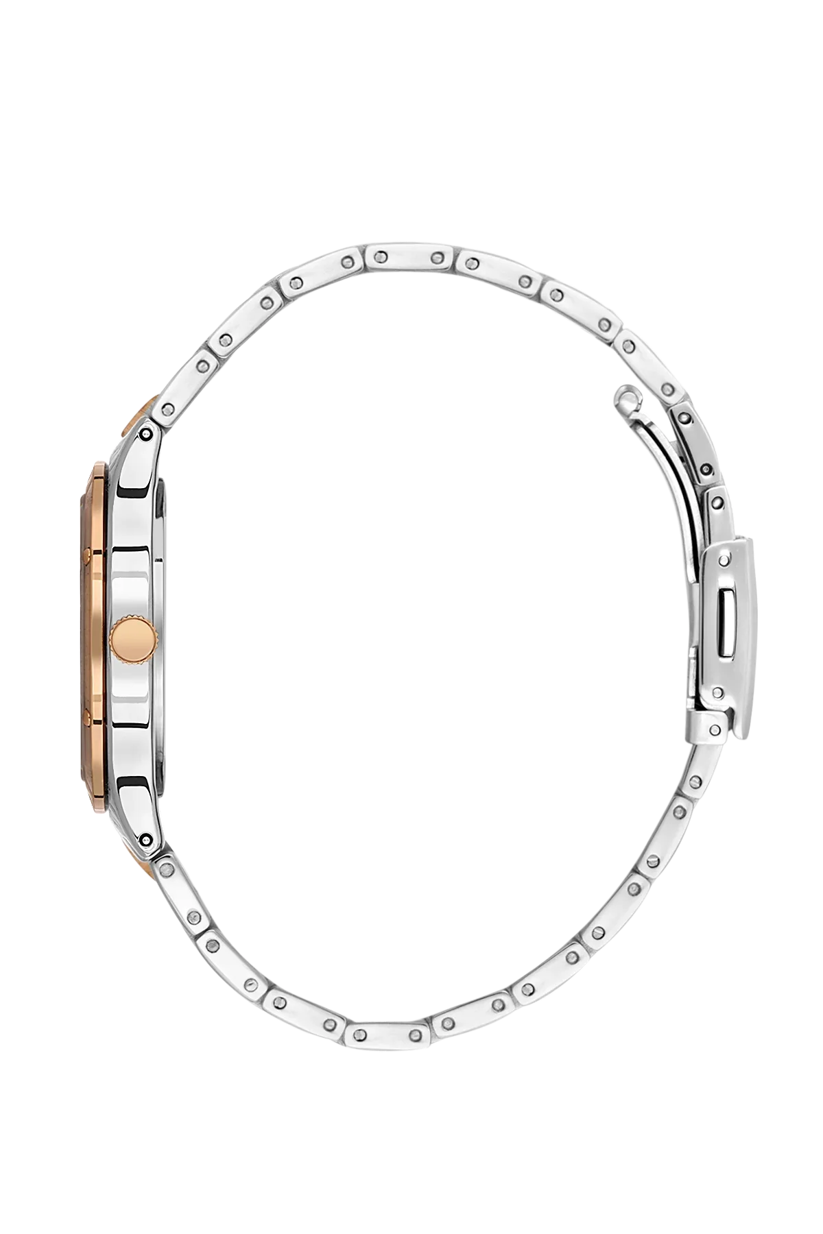 Bigotti Quotidiano Silver and Rose Gold Stainless Steel Watch for Women BG.1.10533-5 - Daniel Klein Saudi Arabia
