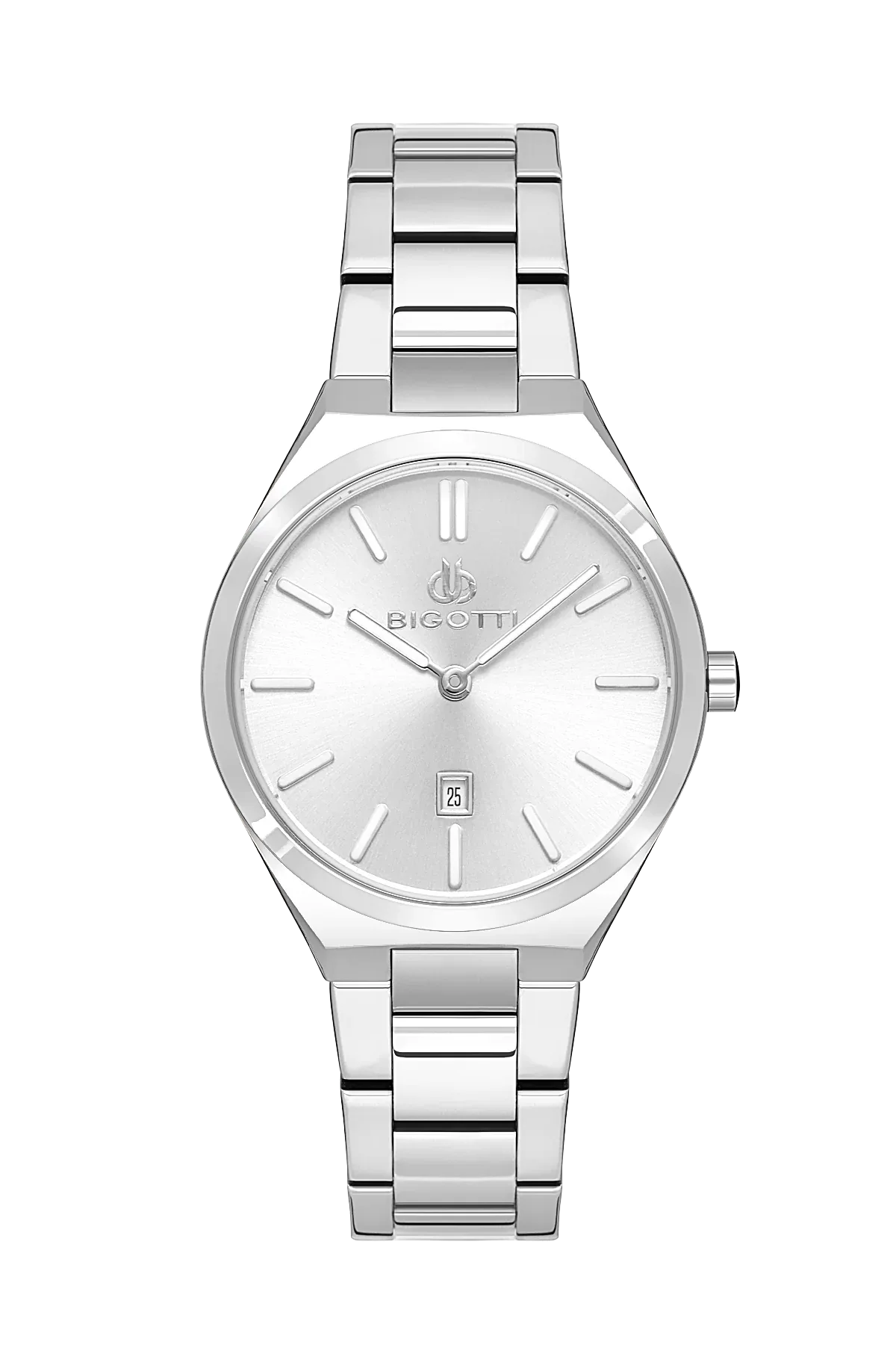 Bigotti Quotidiano Silver Stainless Steel Watch for Women BG.1.10537-1 - Daniel Klein Saudi Arabia