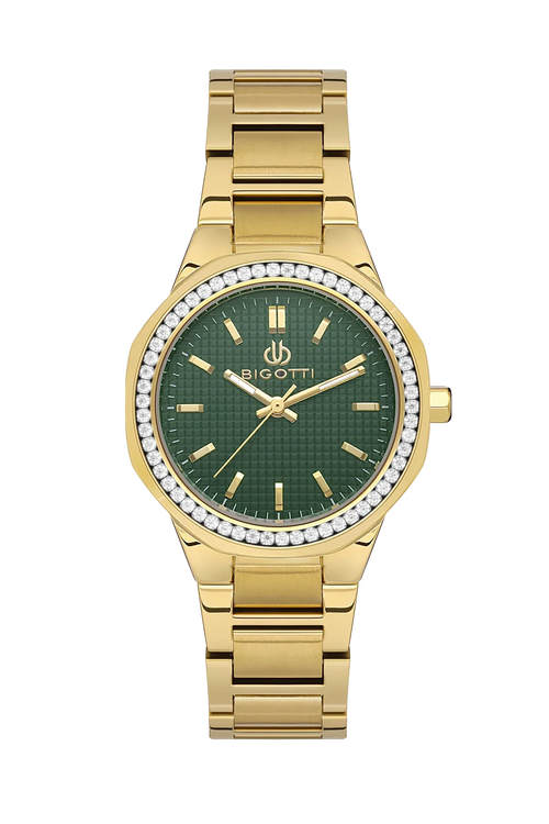 Bigotti Raffinato Gold Stainless Steel Watch for Women BG.1.10539-2 - Daniel Klein Saudi Arabia