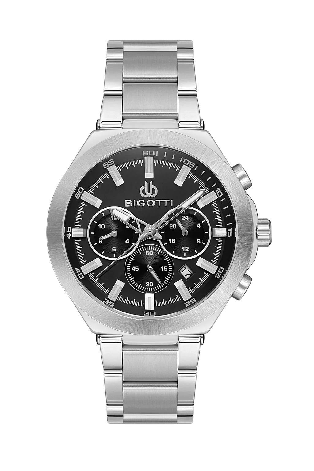 Bigotti Raffinato Silver Stainless Steel Watch for Men BG.1.10546-2 - Daniel Klein Saudi Arabia
