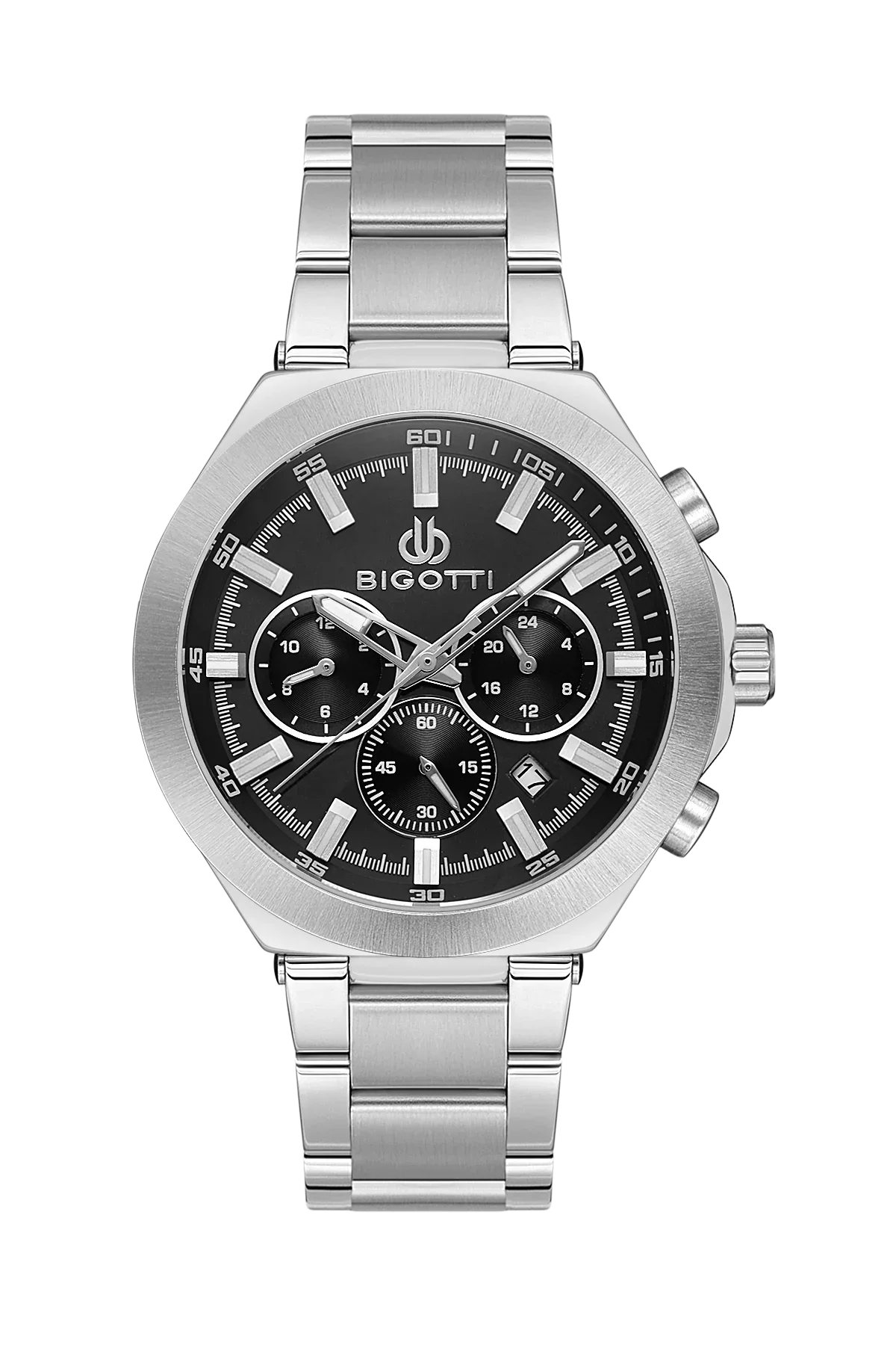 Bigotti Raffinato Silver Stainless Steel Watch for Men BG.1.10546-2 - Daniel Klein Saudi Arabia