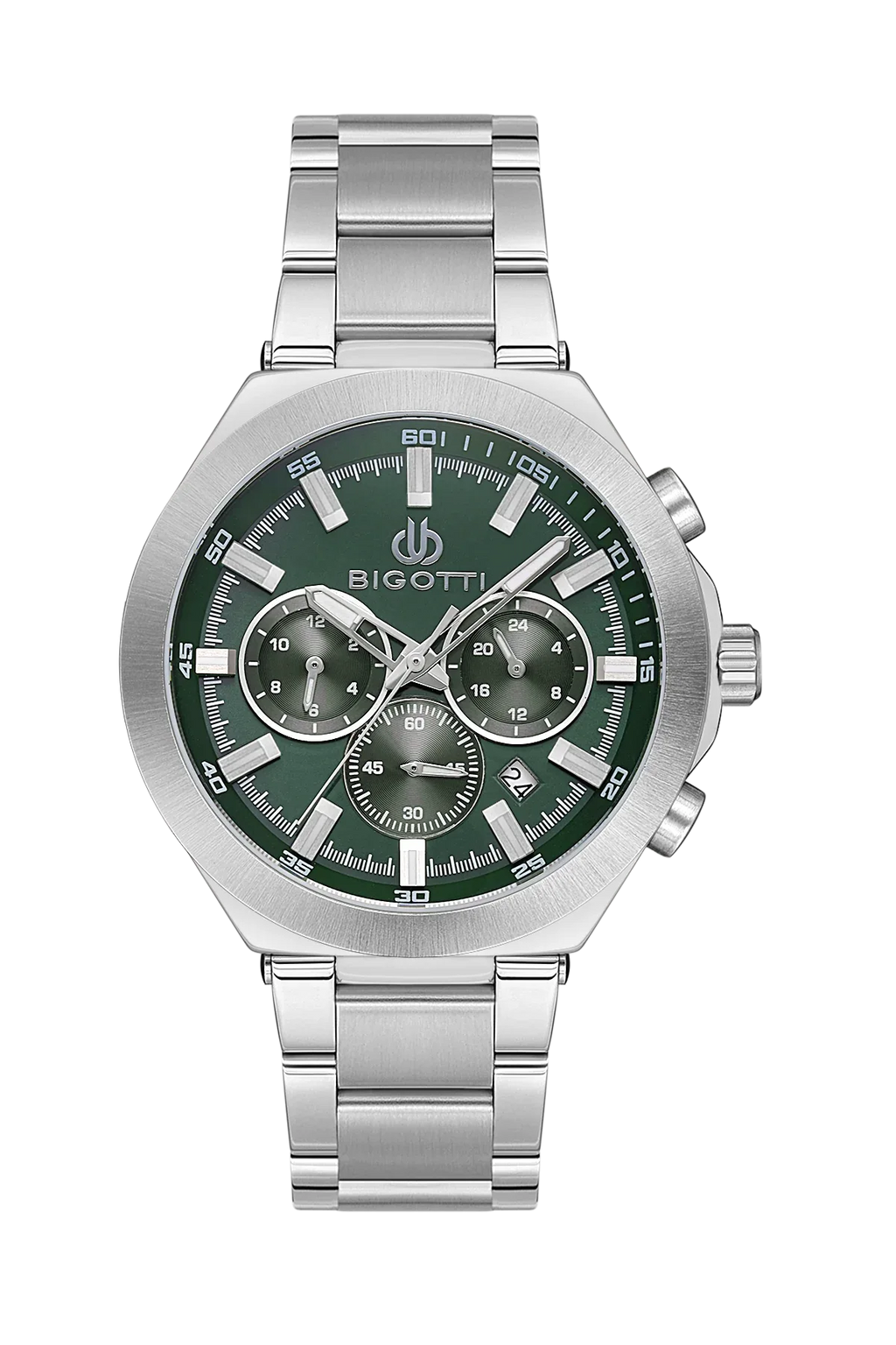 Bigotti Raffinato Silver Stainless Steel Watch for Men BG.1.10546-4 - Daniel Klein Saudi Arabia