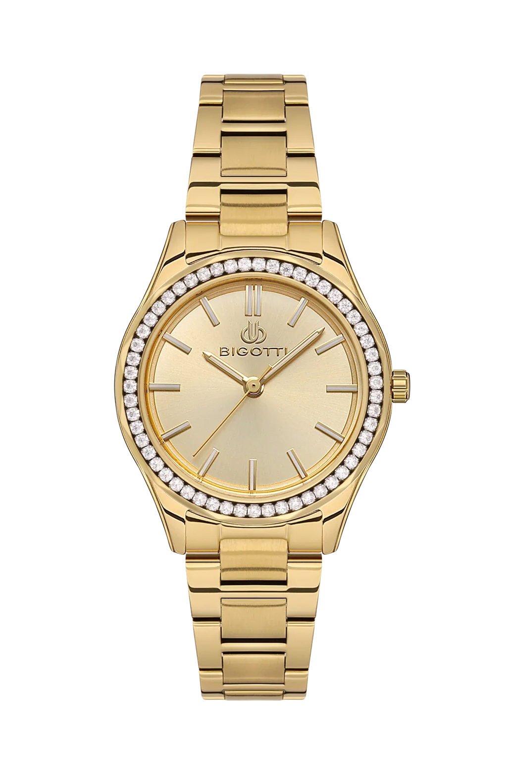 Bigotti Raffinato Gold Stainless Steel Watch for Women BG.1.10550-2 - Daniel Klein Saudi Arabia