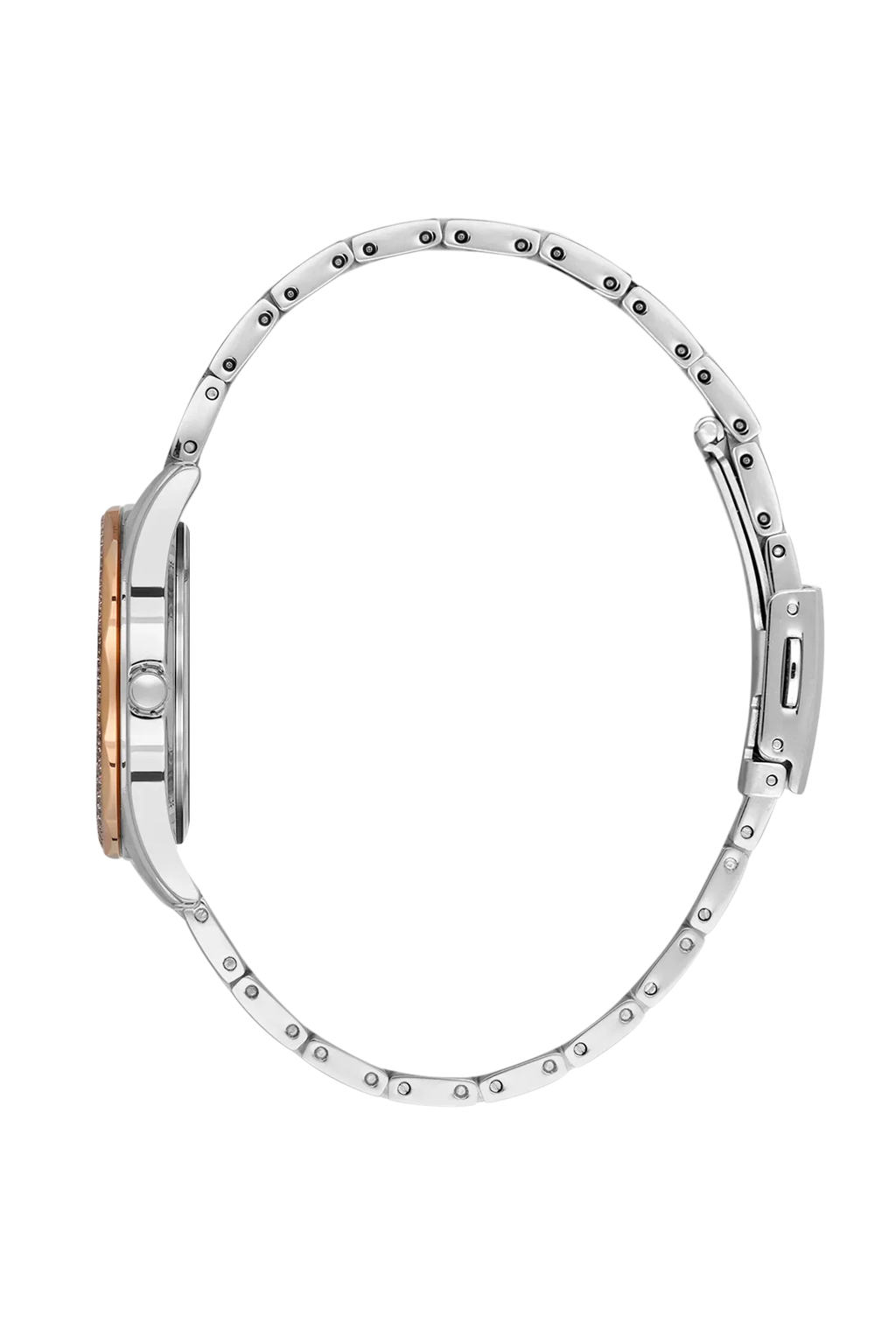 Bigotti Raffinato Silver and Rose Gold Stainless Steel Watch for Women BG.1.10550-5 - Daniel Klein Saudi Arabia