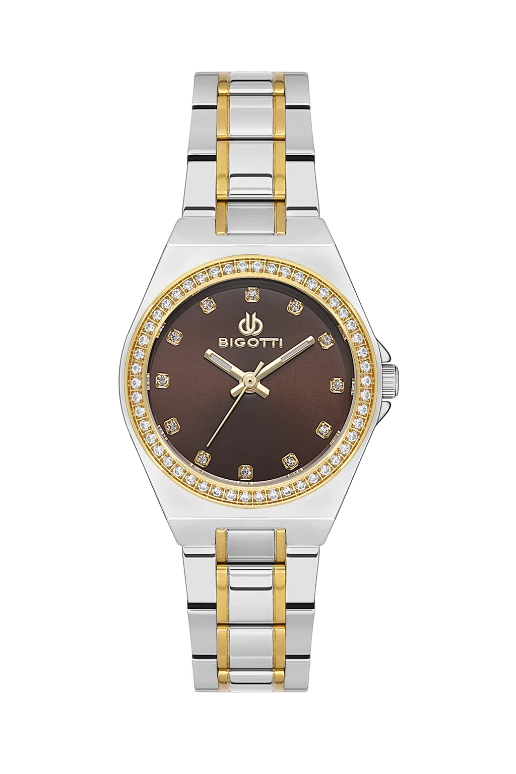 Bigotti Quotidiano Silver and Gold Stainless Steel Watch for Women BG.1.10551-4 - Daniel Klein Saudi Arabia