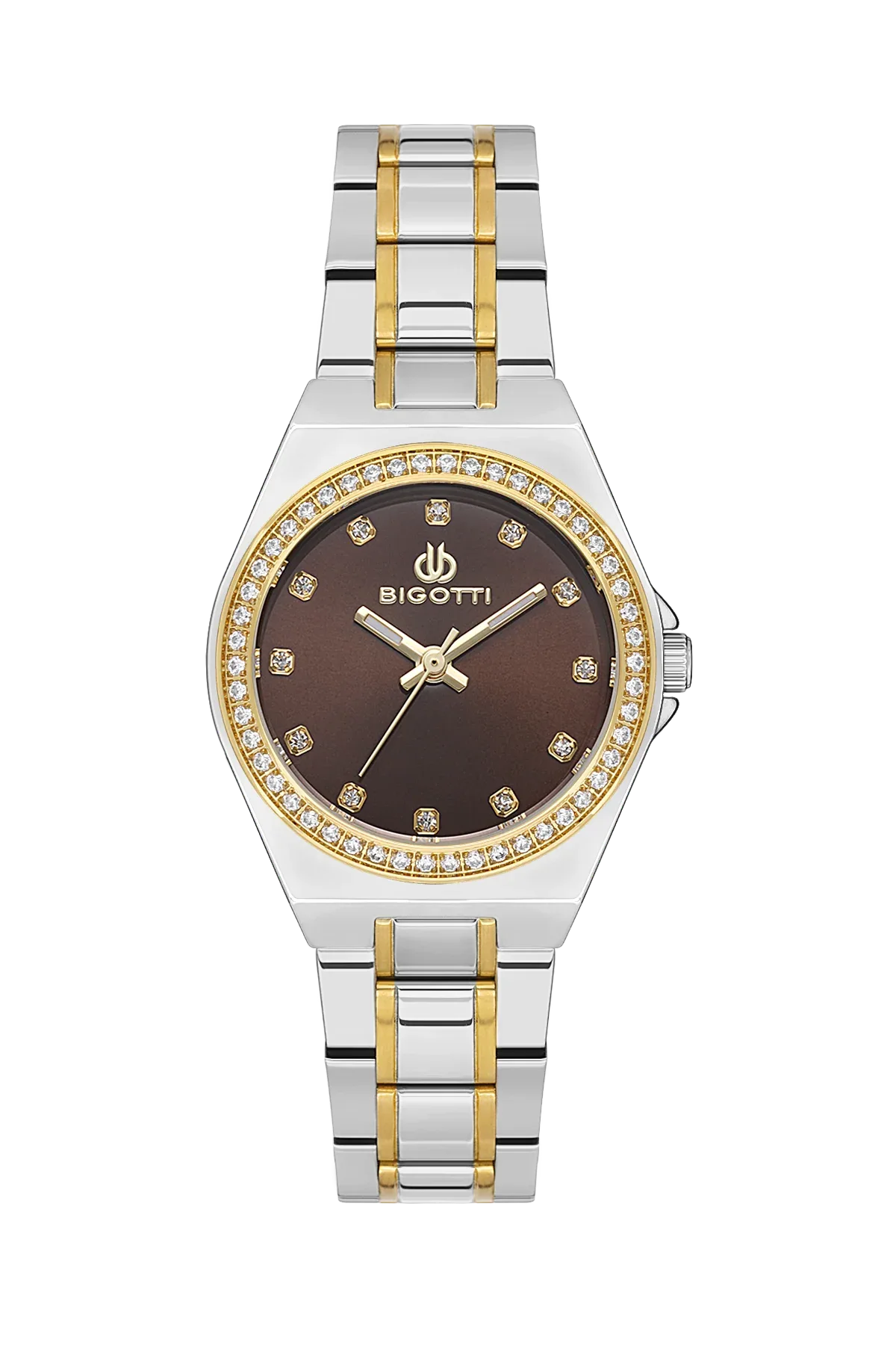 Bigotti Quotidiano Silver and Gold Stainless Steel Watch for Women BG.1.10551-4 - Daniel Klein Saudi Arabia