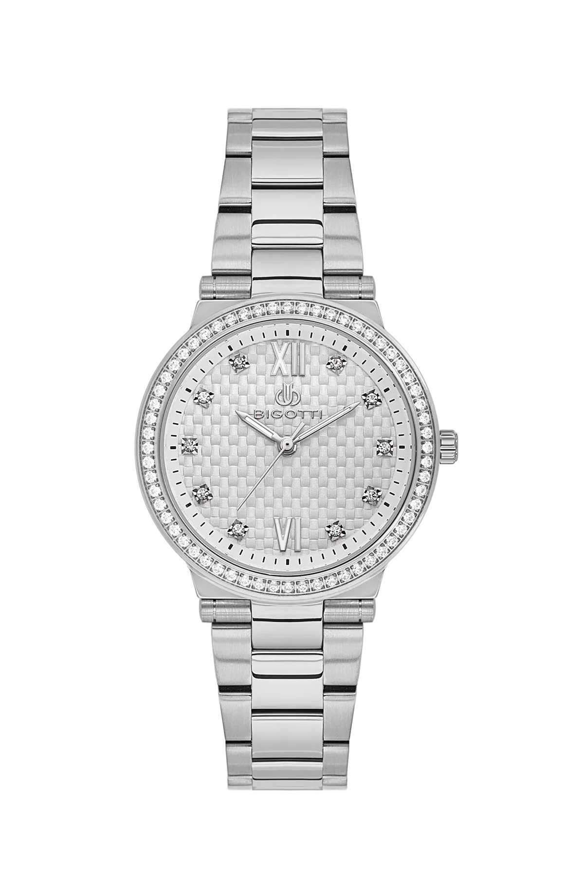Bigotti Raffinato Silver Stainless Steel Watch for Women BG.1.10655-1 - Daniel Klein Saudi Arabia