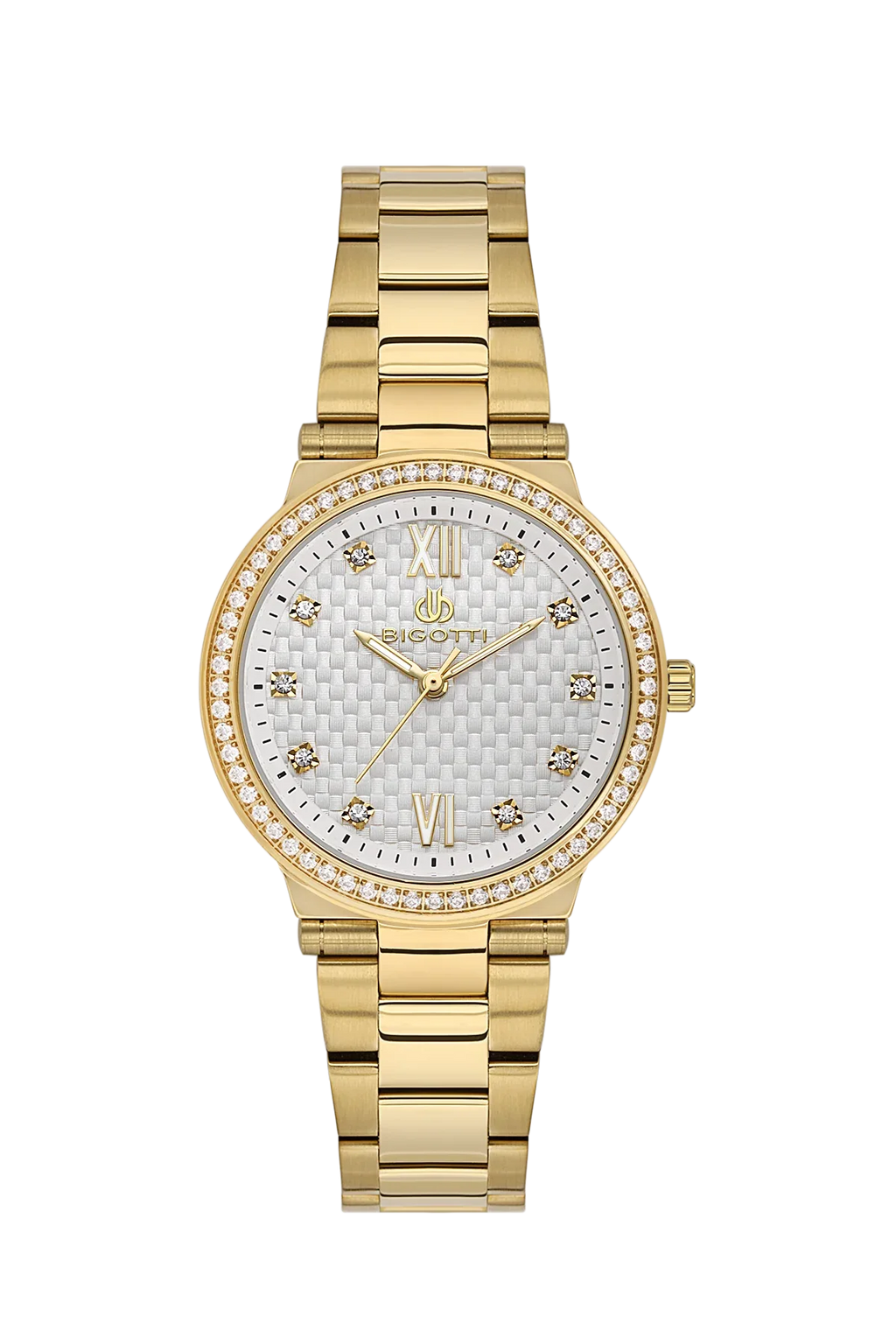 Bigotti Raffinato Gold Stainless Steel Watch for Women BG.1.10655-3 - Daniel Klein Saudi Arabia