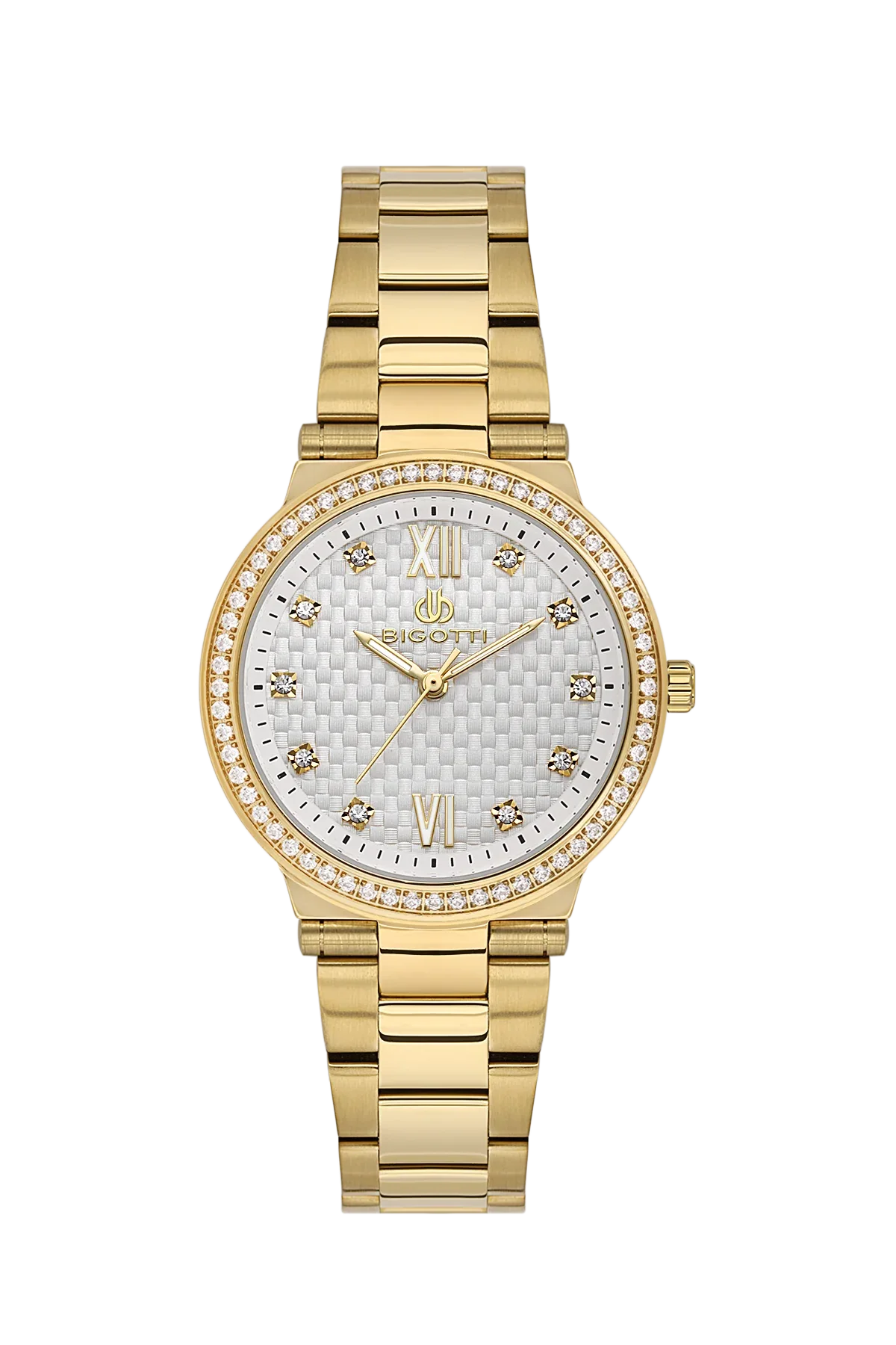 Bigotti Raffinato Gold Stainless Steel Watch for Women BG.1.10655-3 - Daniel Klein Saudi Arabia
