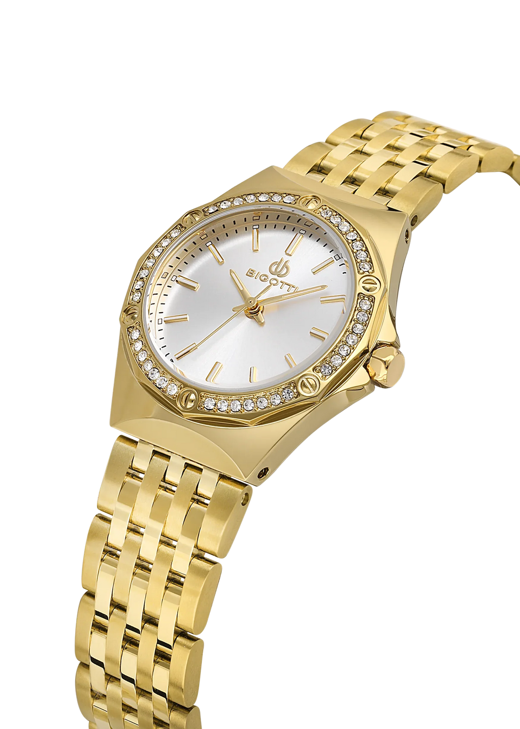 Bigotti Raffinato Gold Stainless Steel Watch for Women BG.1.10656-3 - Daniel Klein Saudi Arabia