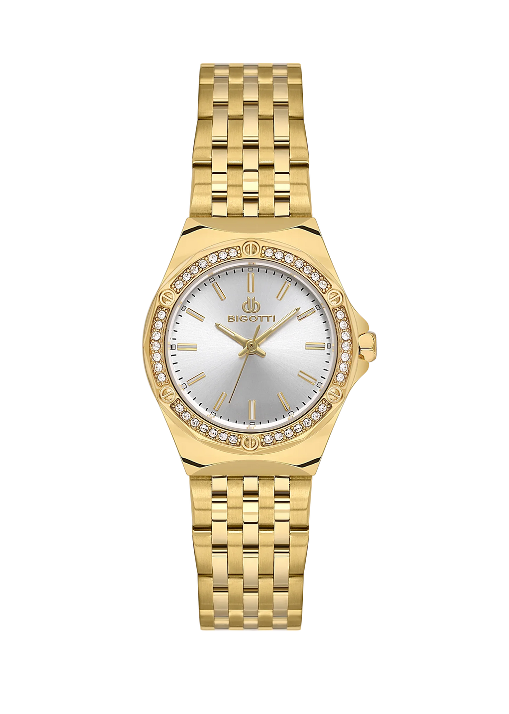Bigotti Raffinato Gold Stainless Steel Watch for Women BG.1.10656-3 - Daniel Klein Saudi Arabia