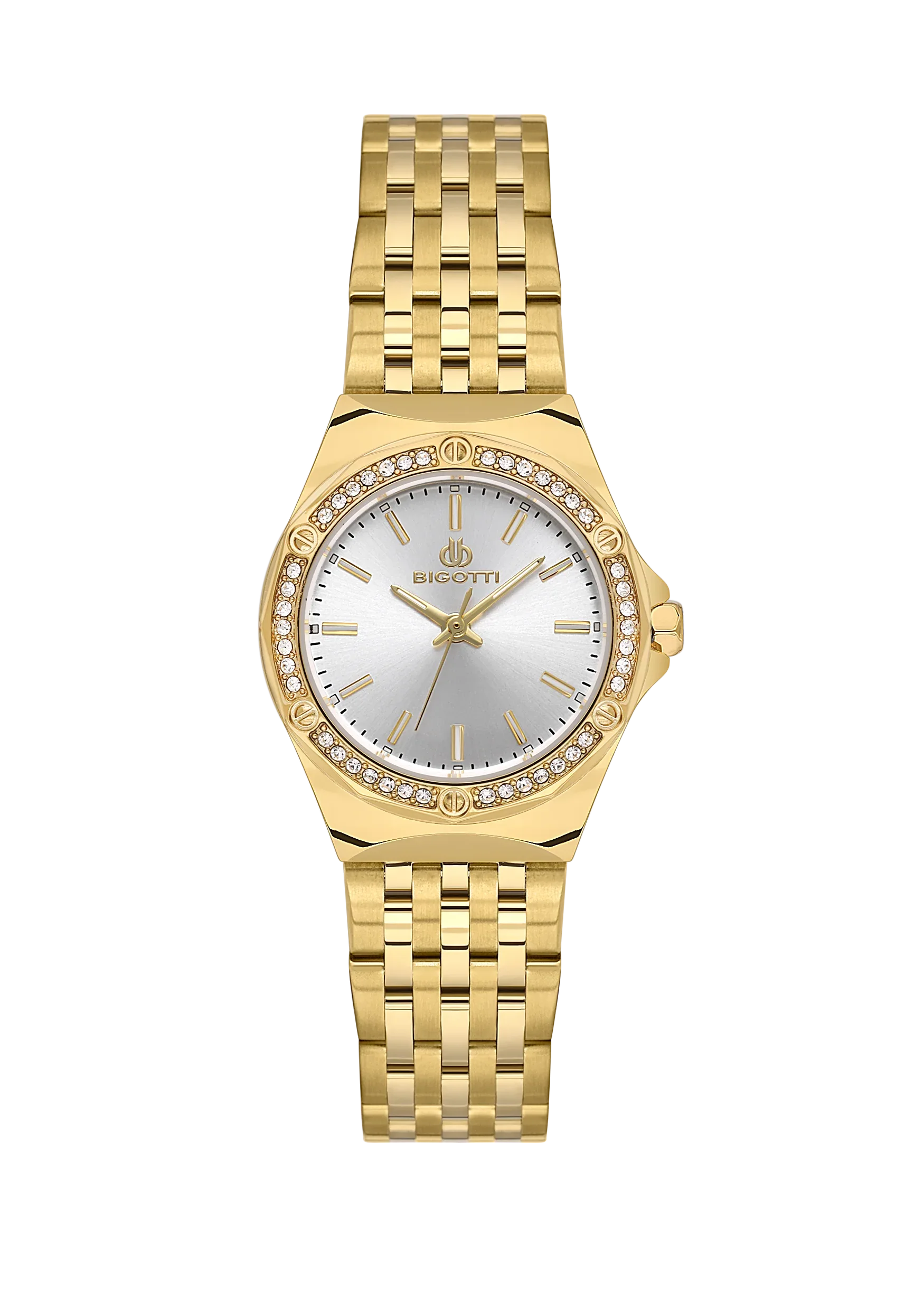 Bigotti Raffinato Gold Stainless Steel Watch for Women BG.1.10656-3 - Daniel Klein Saudi Arabia