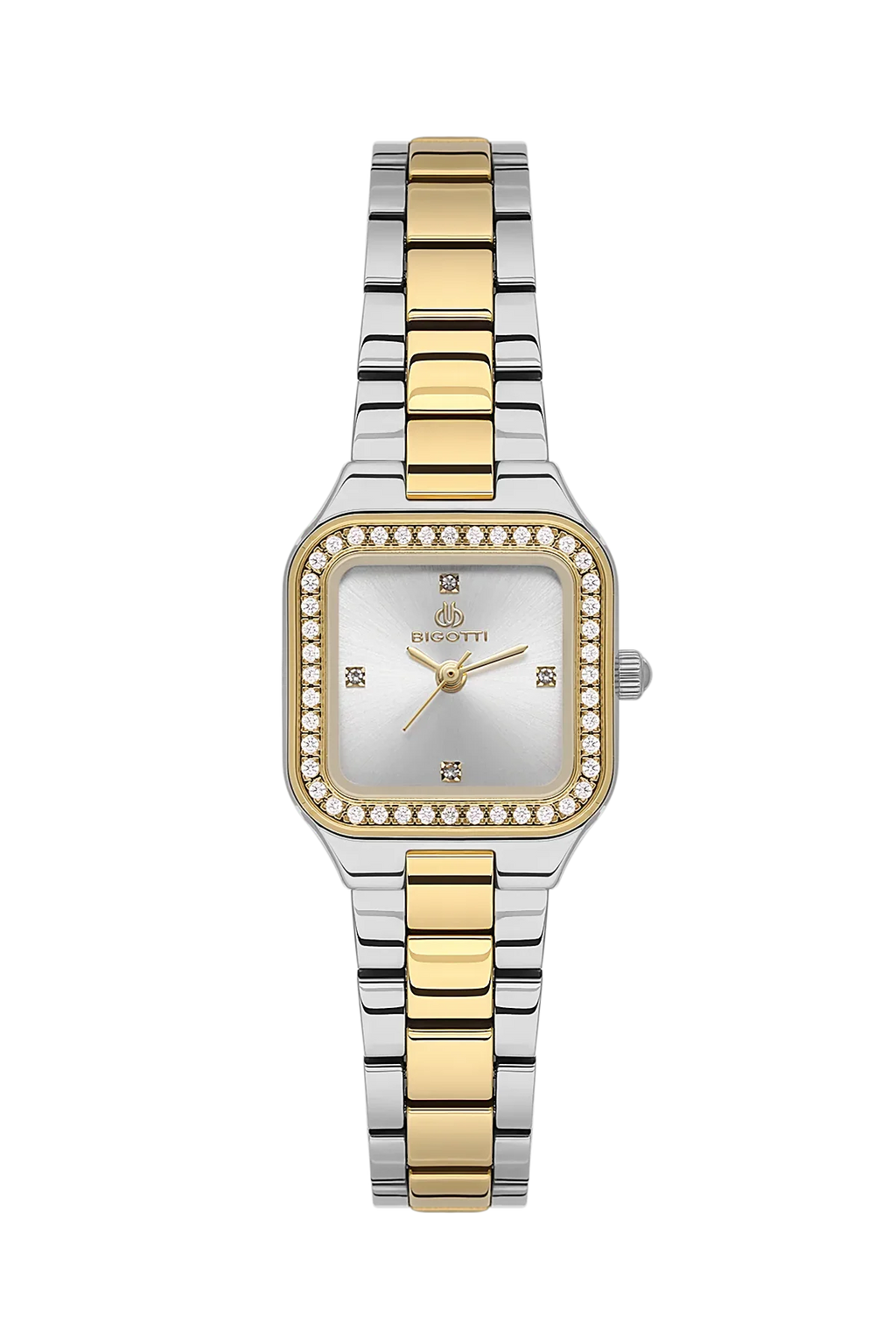 Bigotti Quotidiano Silver and Gold Stainless Steel Watch for Women BG.1.10657-5 - Daniel Klein Saudi Arabia